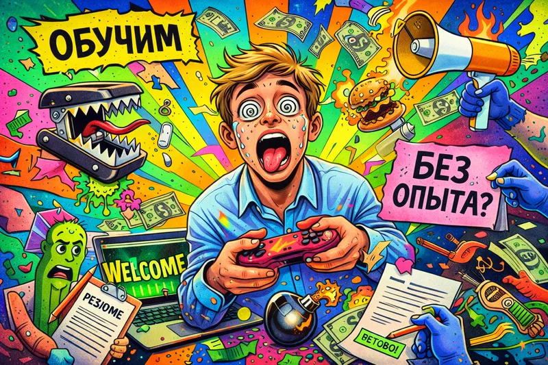 Работа без опыта